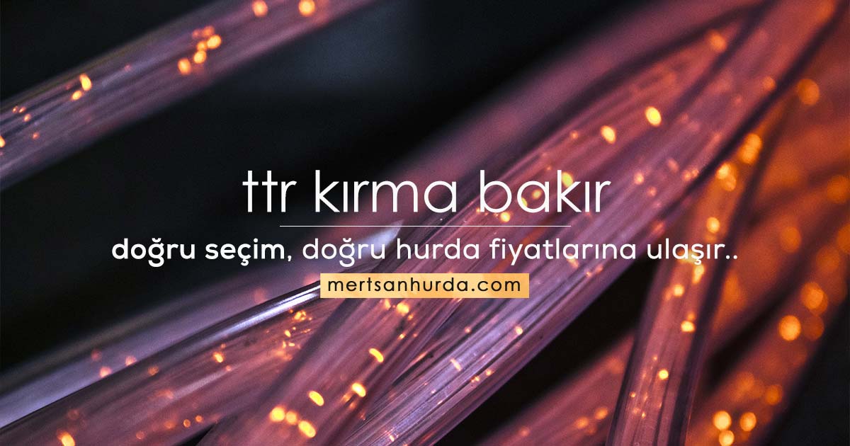 hurda ttr kırma bakır