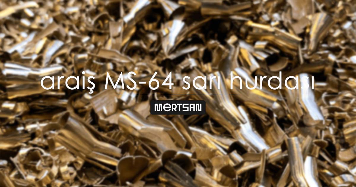 araiş ms-64 sarı hurdası